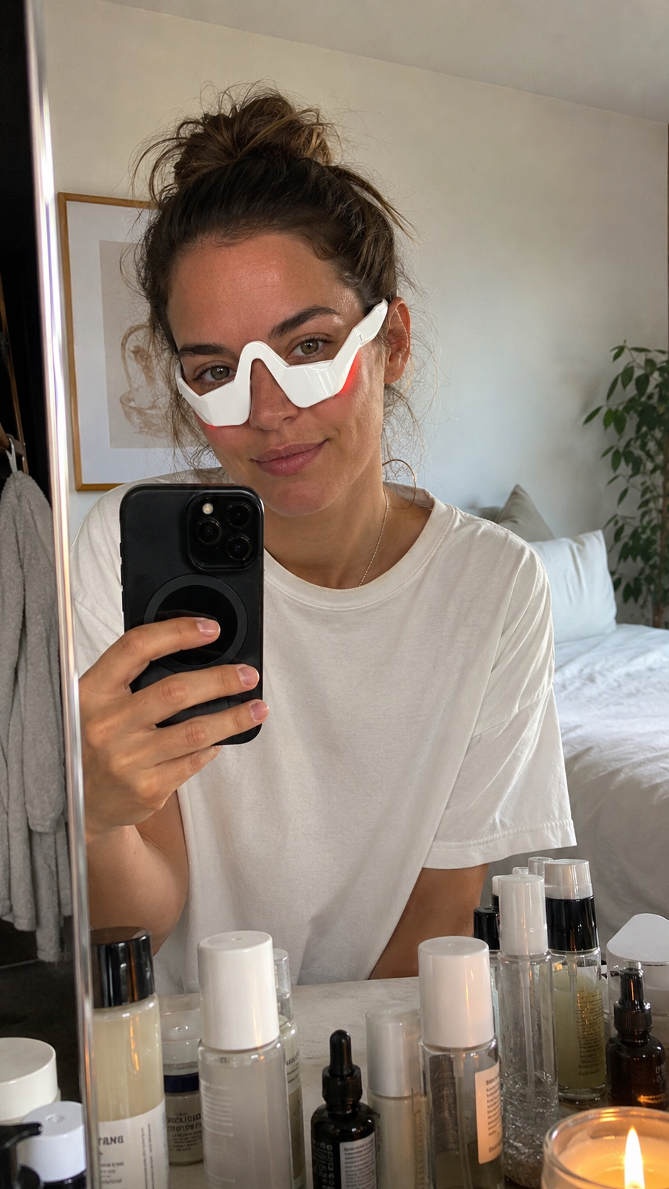 Lunettes infrarouge anti-cernes